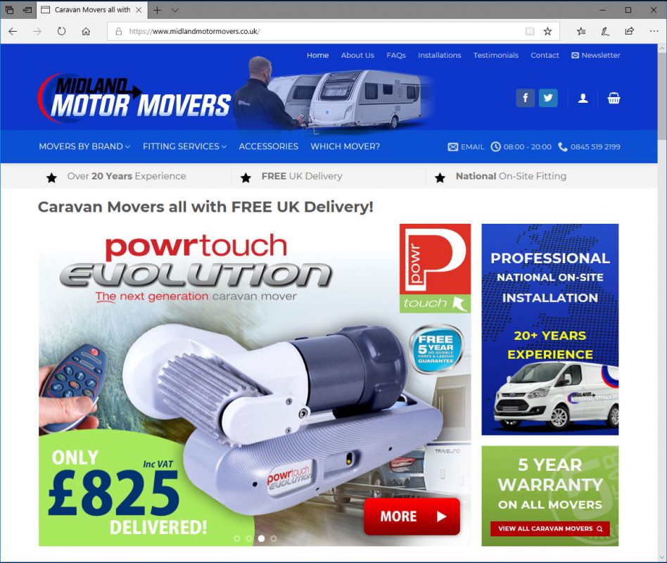 New caravan mover website launches